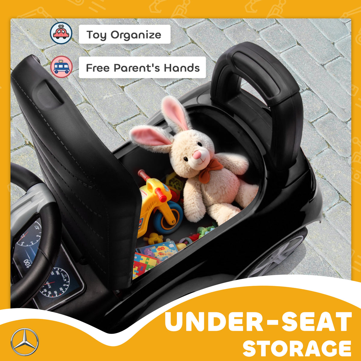 Coche de aprendizaje para niños pequeños