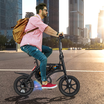 Vélo électrique pliable pour adulte avec moteur 350W