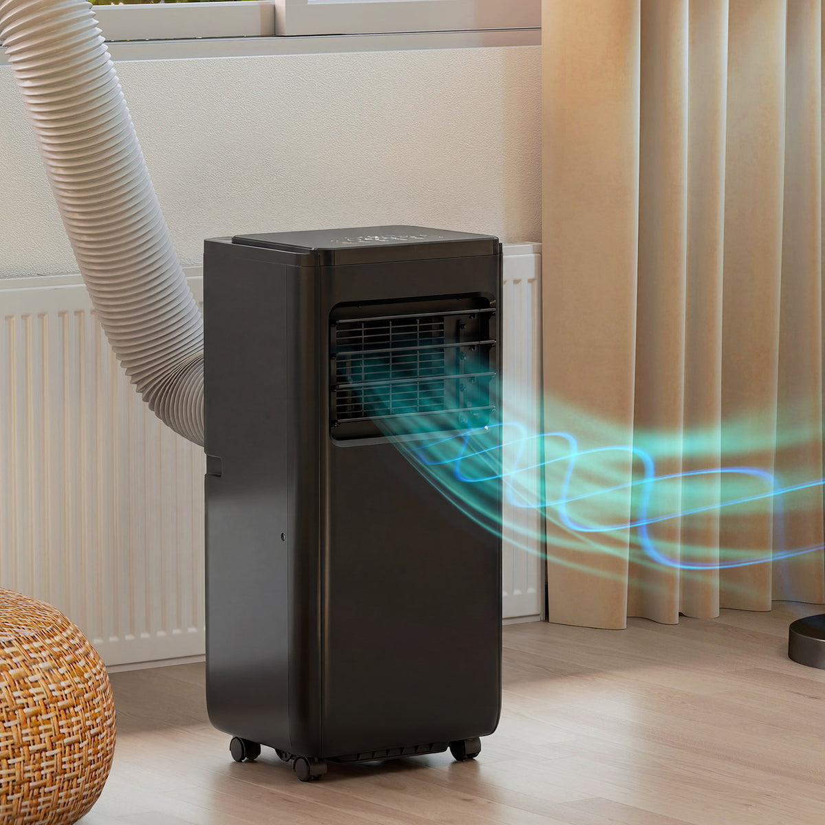 4-in-1 Portable Air Conditioner 10,000 BTU Wi-Fi
