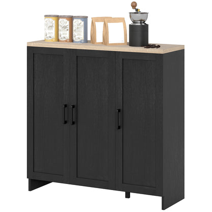 Modern Sideboard with Shaker Doors and Adjustable Shelves
