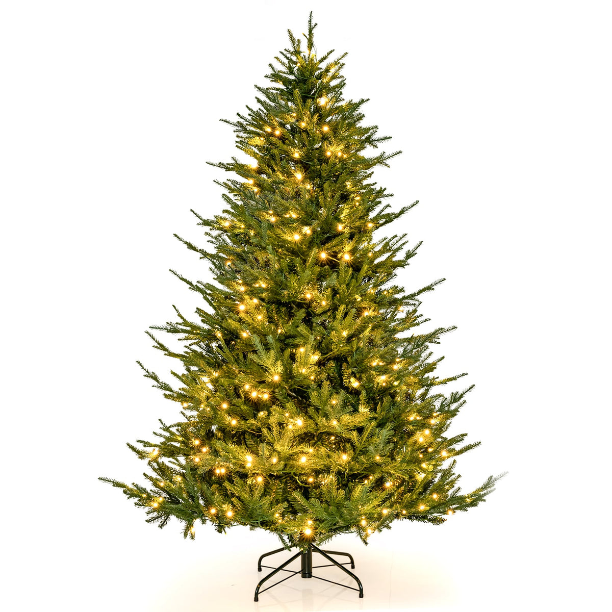 Arbre de Noël artificiel pré-éclairé à DEL 183 cm