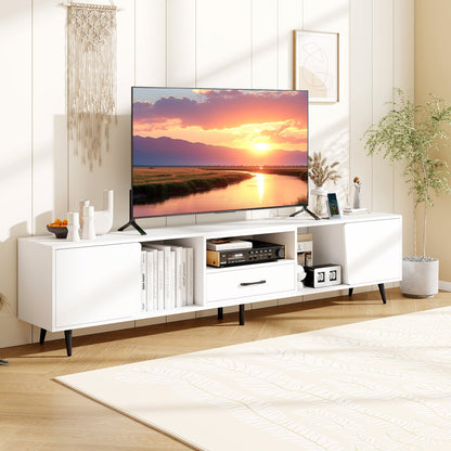 Meuble TV moderne 201 cm pour téléviseur jusqu'à 229 cm
