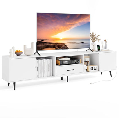 Meuble TV moderne 201 cm pour téléviseur jusqu'à 229 cm