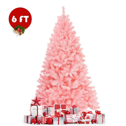 Arbre de Noël artificiel rose 183 cm