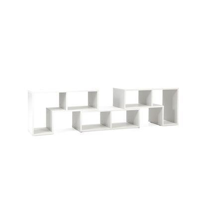 Meuble TV modulable 3 pièces pour téléviseur jusqu'à 165 cm