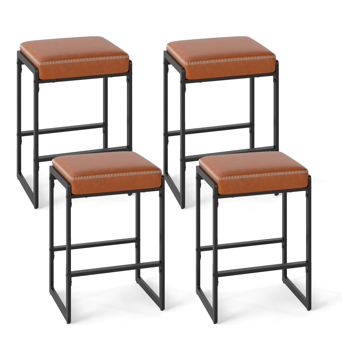 Tabouret de bar 66 cm — Lot de 4