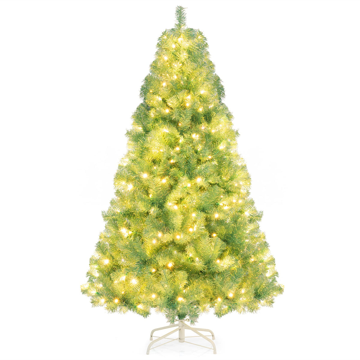 Arbre de Noël artificiel pré-éclairé décoratif