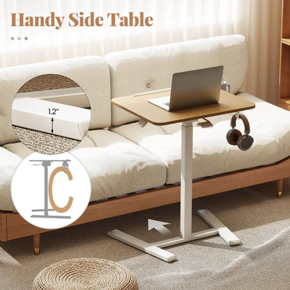 Bureau debout mobile pliable