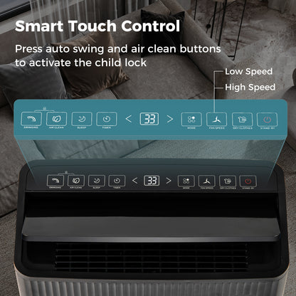 Déshumidificateur intelligent 27 L pour sous-sol
