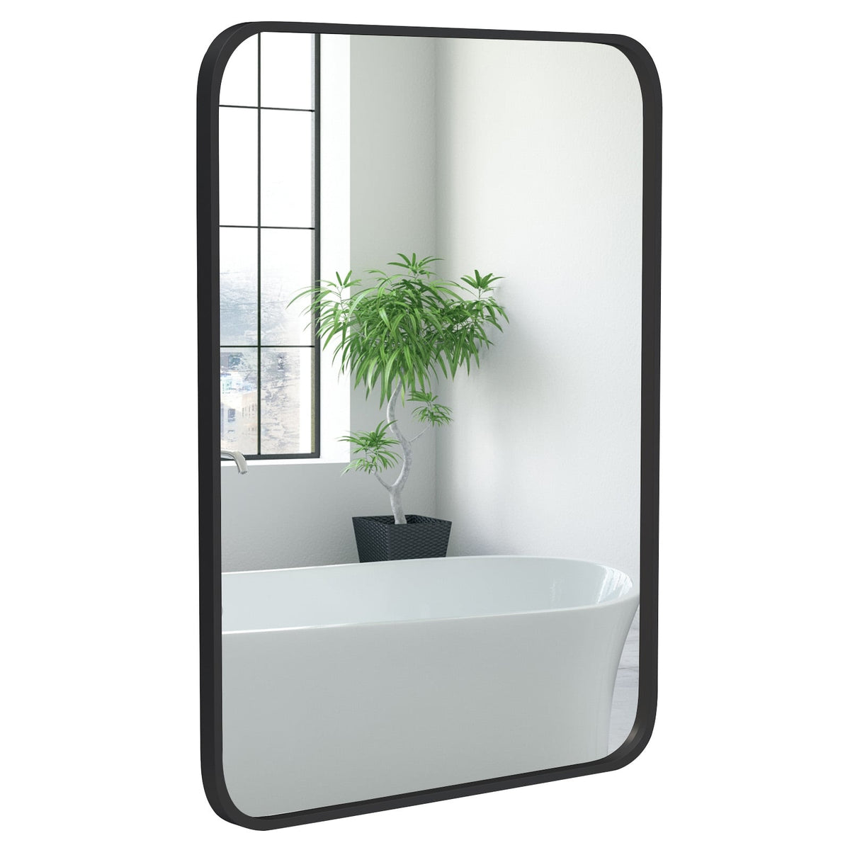 Miroir mural rectangulaire minimaliste