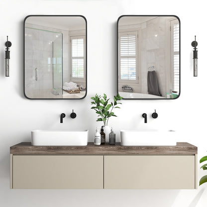 Miroir mural rectangulaire minimaliste