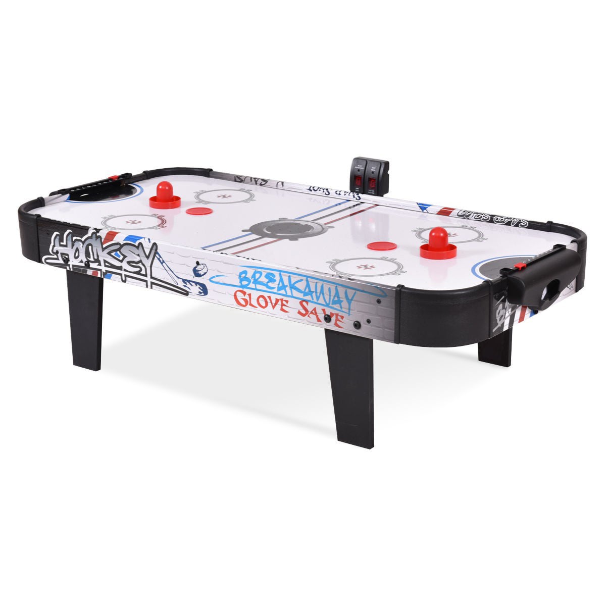 Air hockey de table 107 cm avec pointage électronique