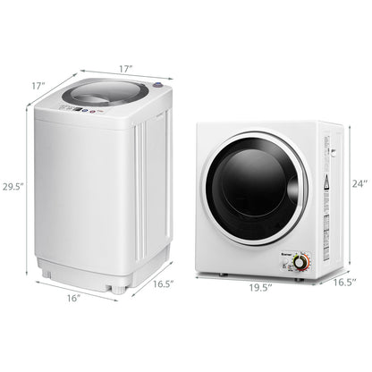 Laveuse et sécheuse compactes automatiques 3.6 kg à 4.5 kg