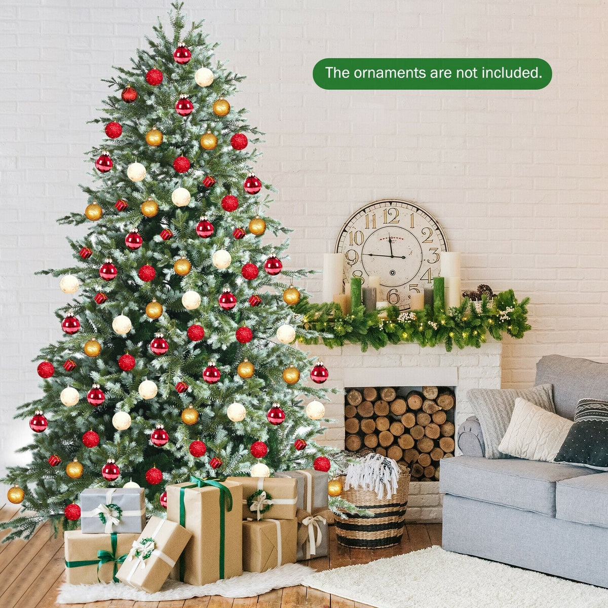 Arbre de Noël artificiel en épicéa 244 cm
