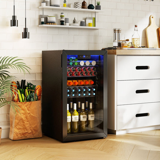 Réfrigérateur à boissons avec porte vitrée 85 L