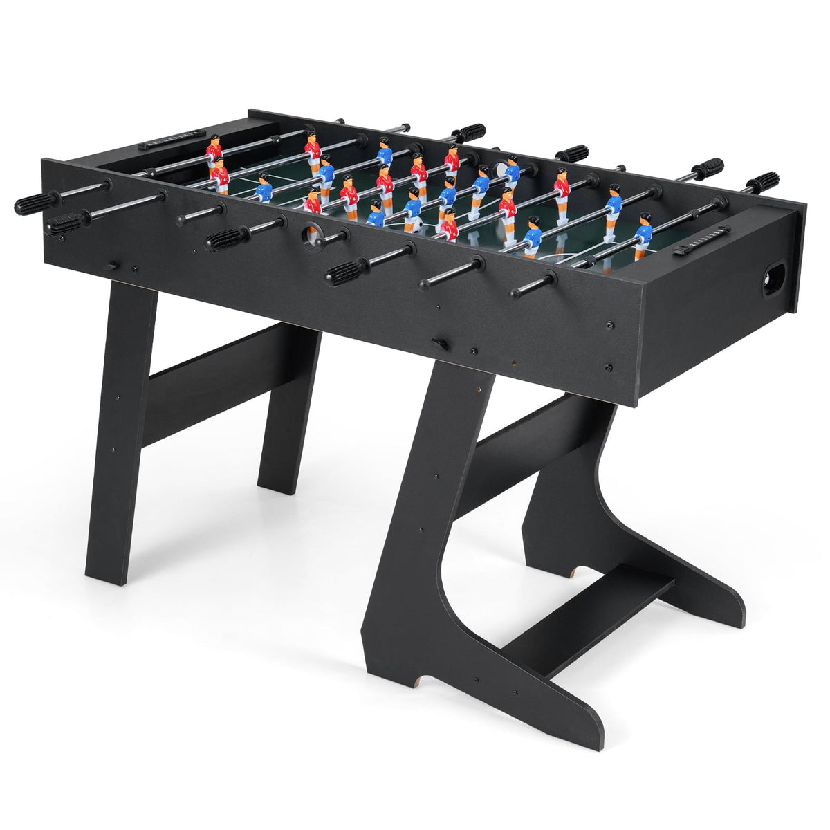 Table de baby-foot pliante avec 22 joueurs