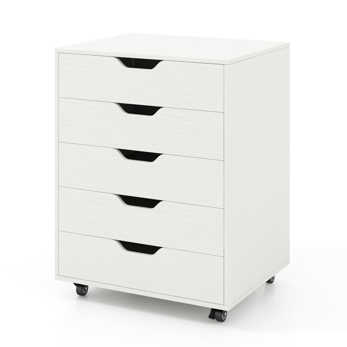 Caisson de bureau mobile à 5 tiroirs
