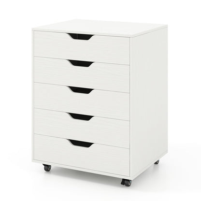 Caisson de bureau mobile à 5 tiroirs