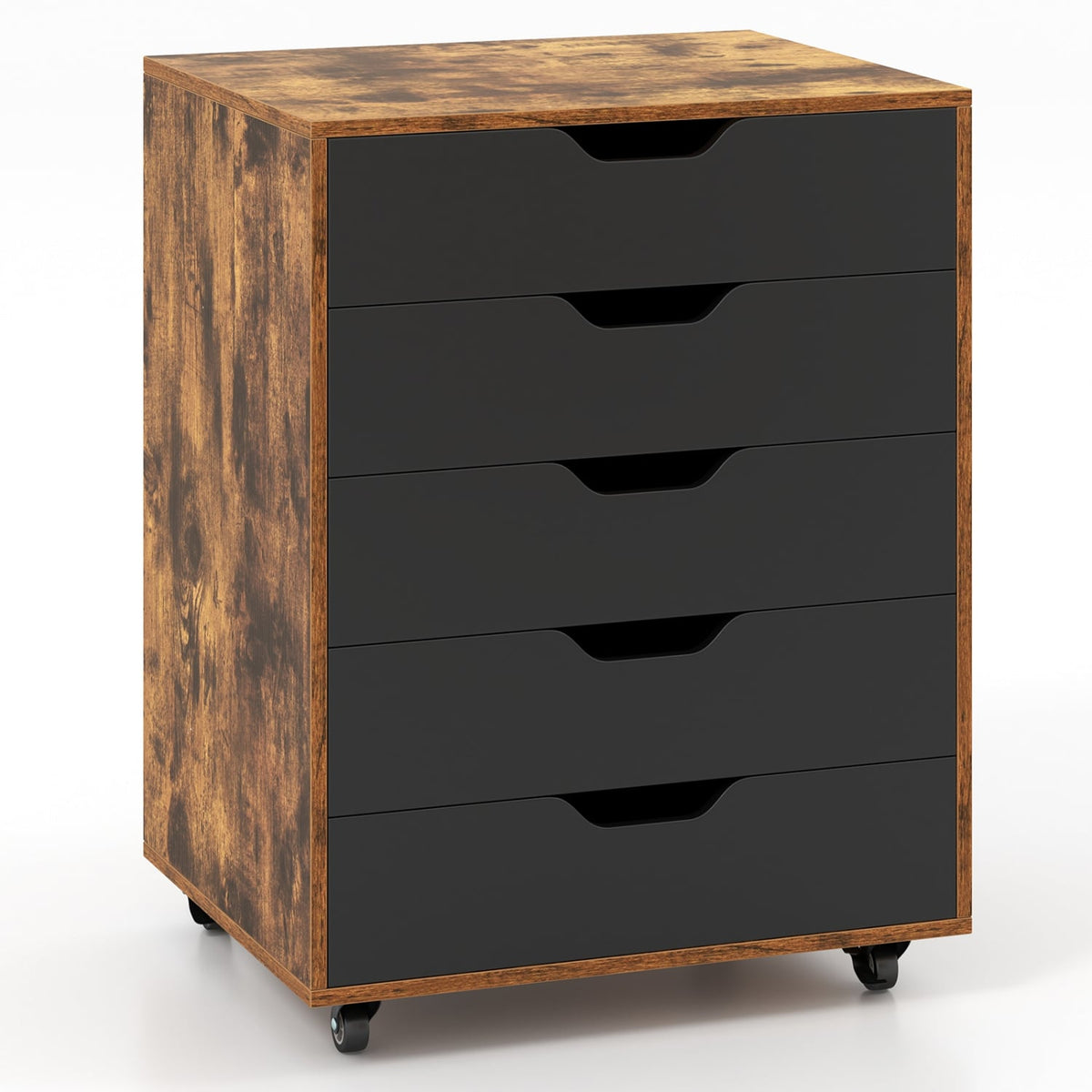 Caisson de bureau mobile à 5 tiroirs