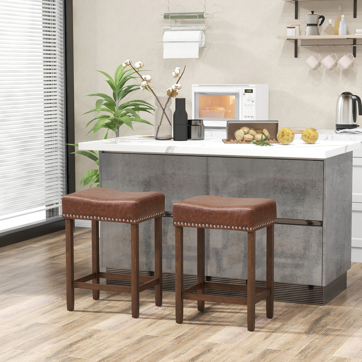 Tabouret de bar 61 cm — Lot de 2