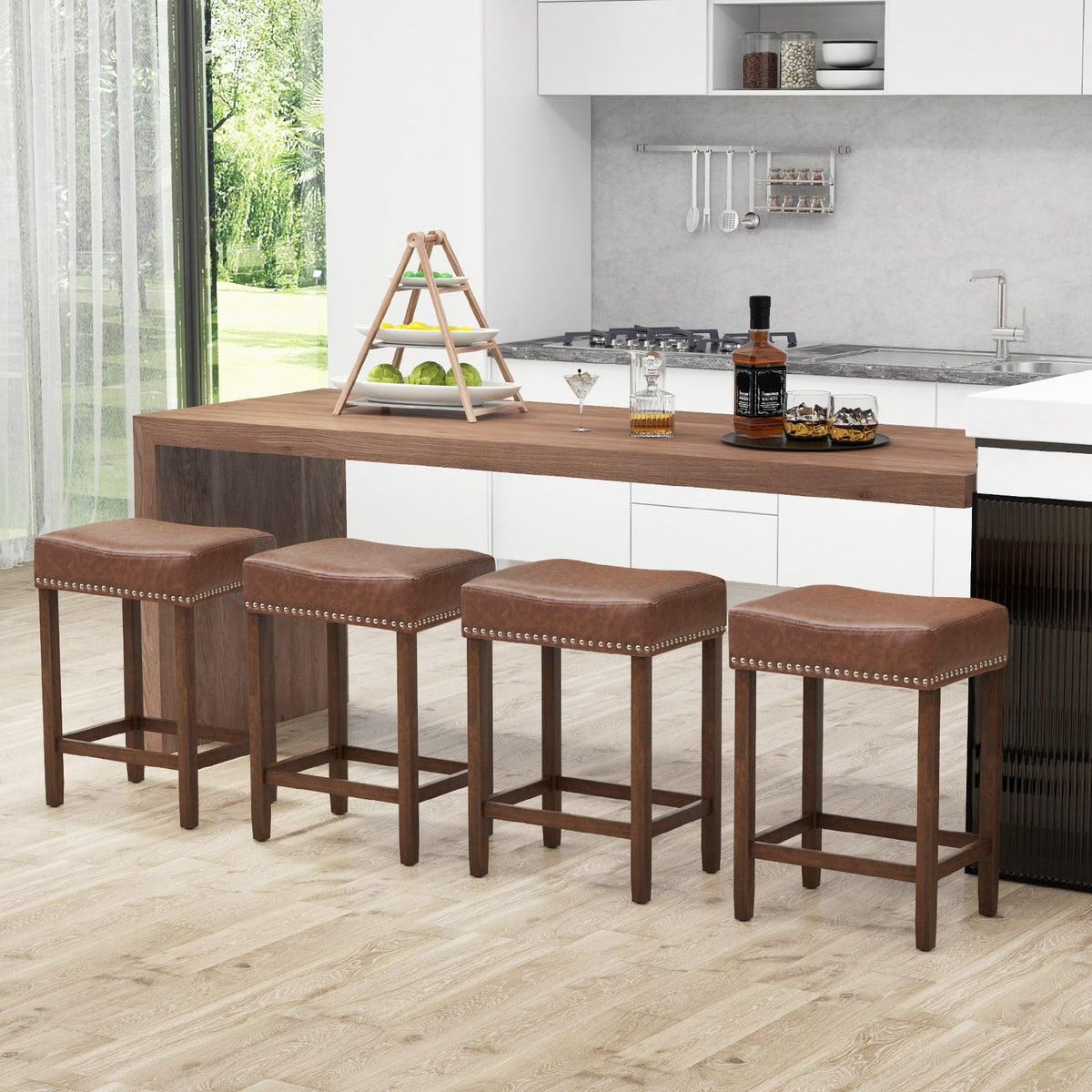 Tabouret de bar 61 cm — Lot de 2