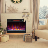 58 cm 1500W Recessed Electric Fireplace