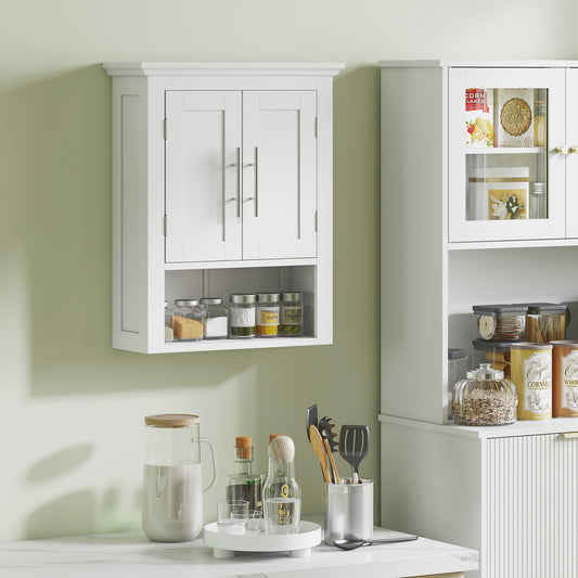 Bathroom Wall Cabinet with Adjustable Shelves
