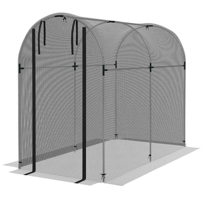 Galvanized Steel Protection Cage 120x240cm with Zippered Door