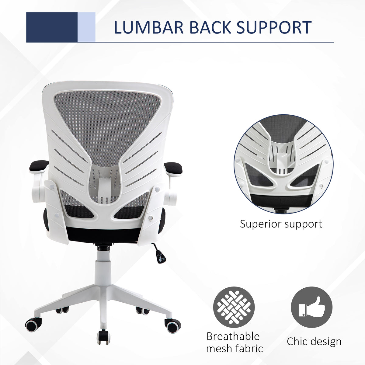 Mesh Ergonomic Swivel Office Task Chair