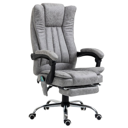 Office Chair Vibration Massage Retractable Footrest