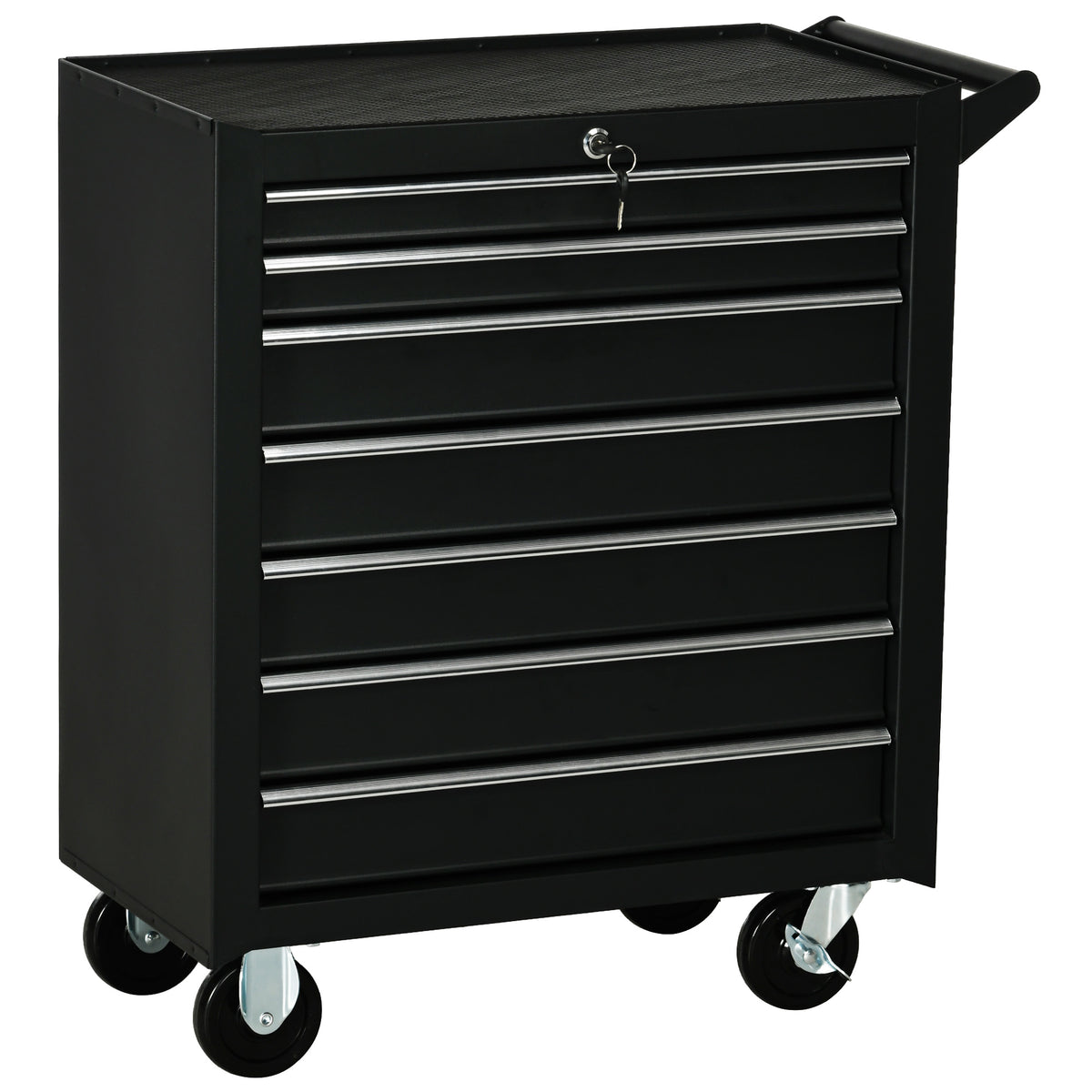 Rolling Tool Chest 7 Lockable Drawers on Wheels