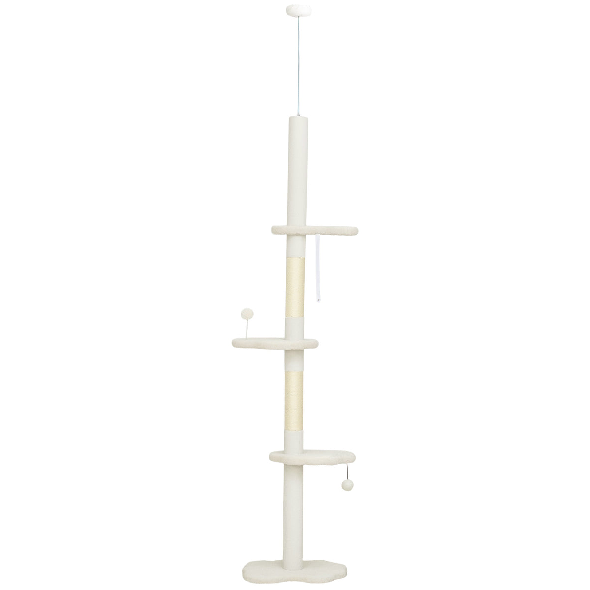 Floor to Ceiling Adjustable Cat Tree