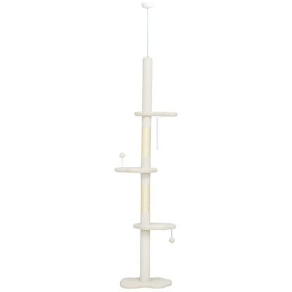 Floor to Ceiling Adjustable Cat Tree
