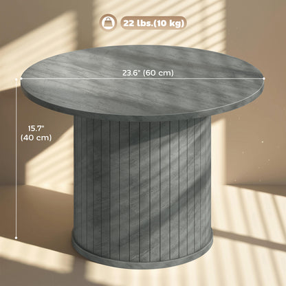 Modern round coffee table