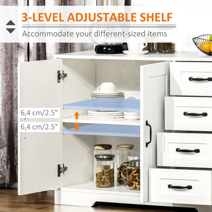 Modern storage sideboard buffet cabinet
