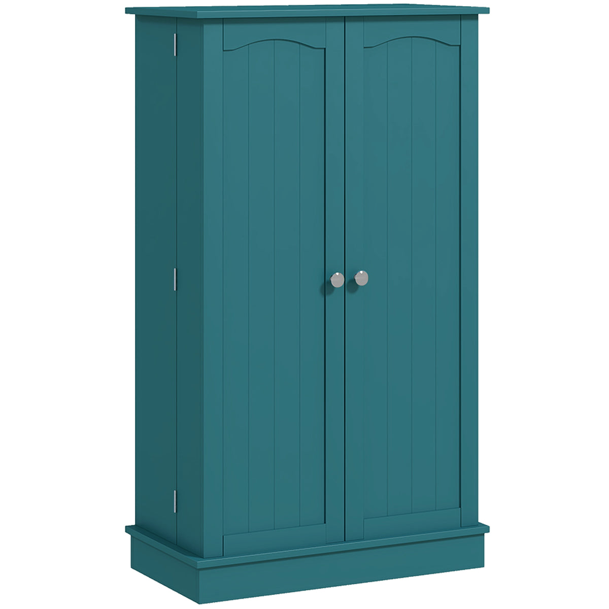 Kitchen Pantry Cabinet 5-Tier Shelves and 12 Spice Racks