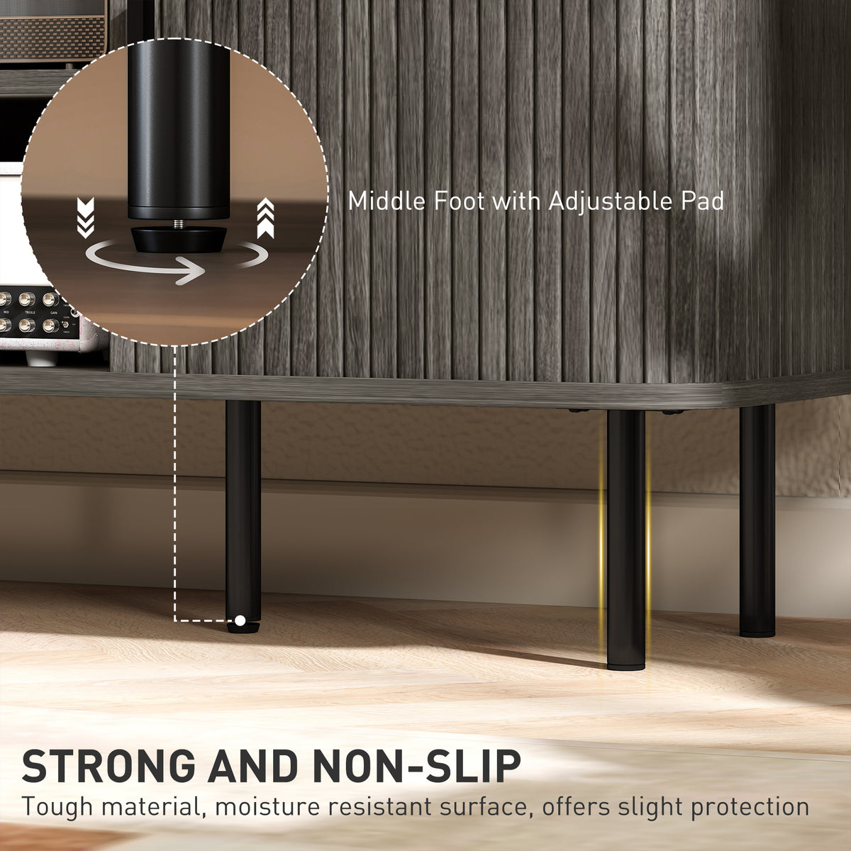 TV Stand with Storage for TVs up to 55 Inches