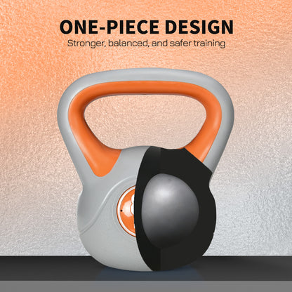 Pesa rusa flexible de 8 kg con asa ergonómica