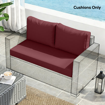 3-Piece Loveseat Outdoor Cushion Set