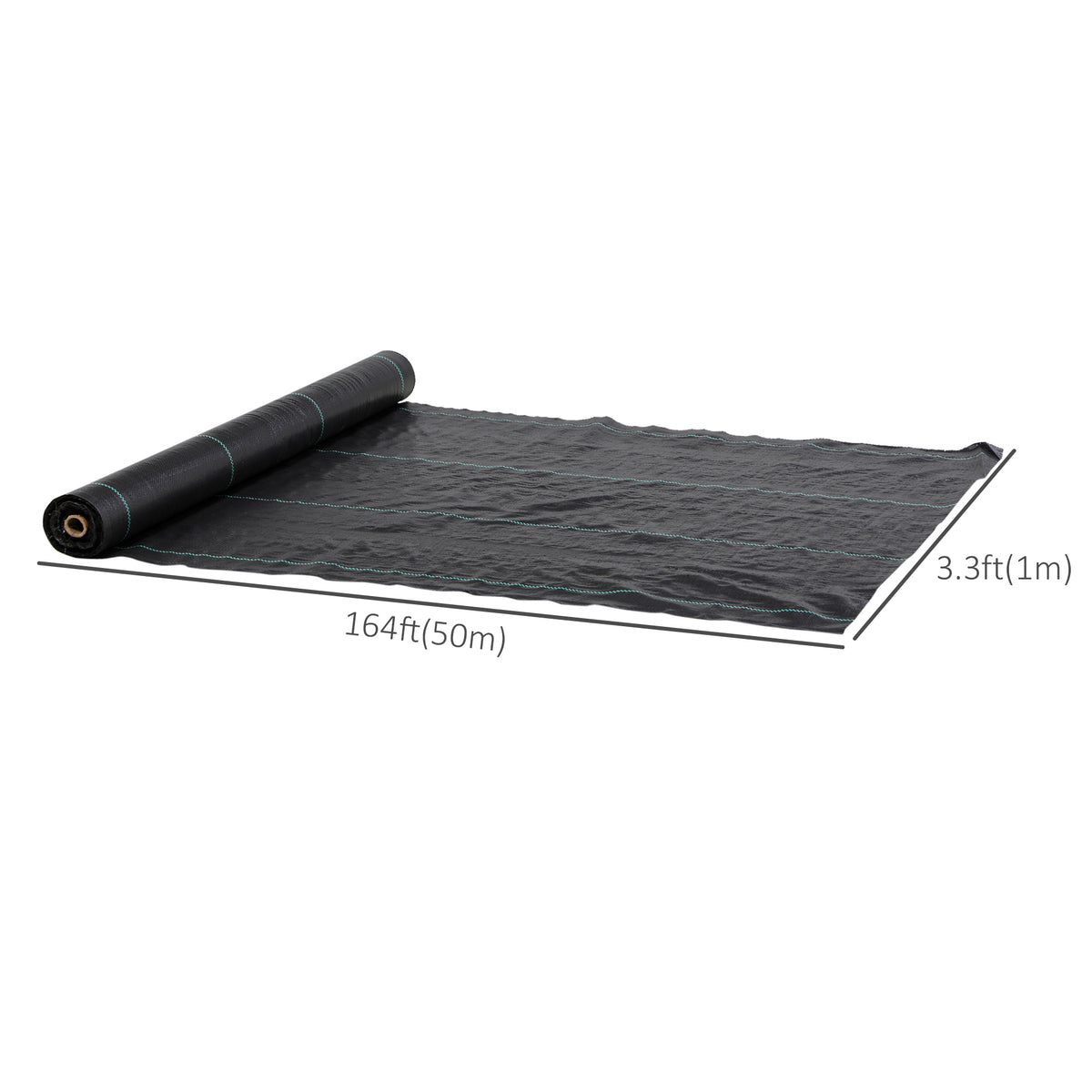 Tela antihierba resistente 91 cm x 50 m