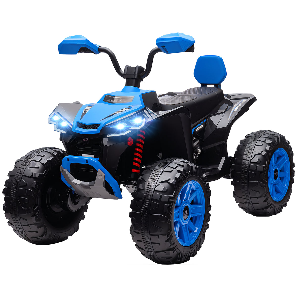 24V Kids All-Terrain 2-Seater Electric Ride-On ATV