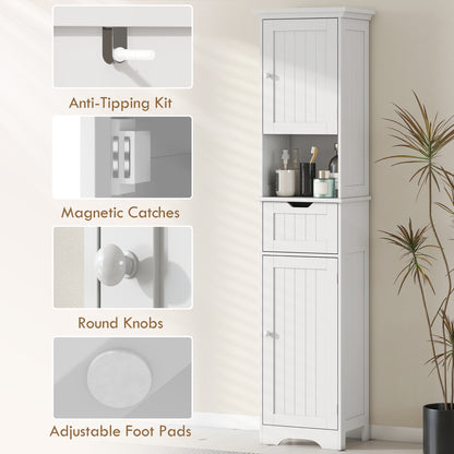 170 cm Tall Bathroom Storage Cabinet