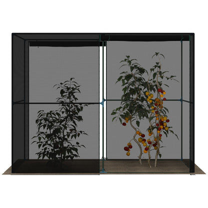 Serre jardin extérieure robuste 287x120x185 cm — photo 6