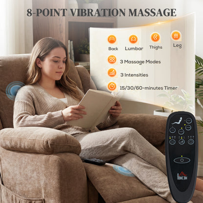 Power Massage Recliner Chair 150° Brushless Motor