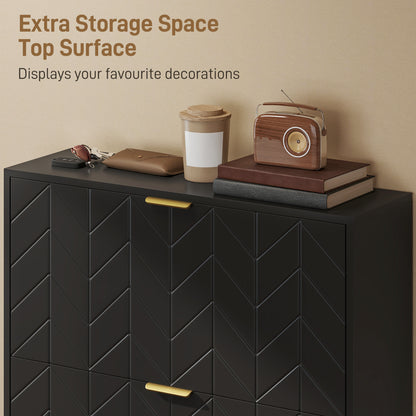 Shoe Cabinet 3 Flip Drawers 18–24 Pairs Storage