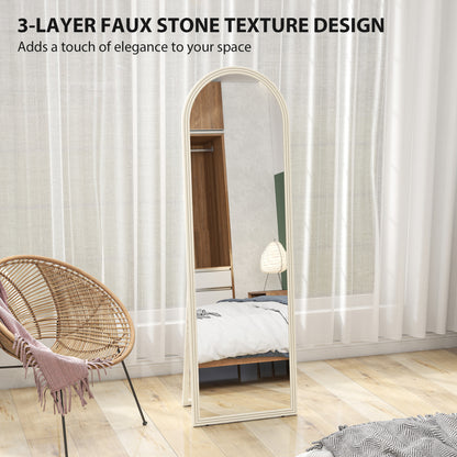 Arched Full Length Standing Mirror 64 inches