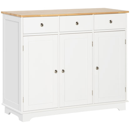 Modern Sideboard with Storage Drawers and Adjustable Shelves
