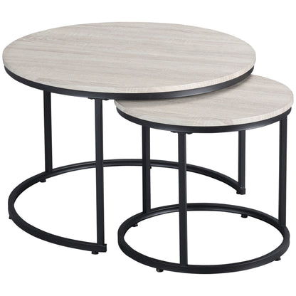 Nesting Coffee Table Set — Set of 2