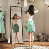 Dual-Tone Rectangle Standing Full Length Mirror