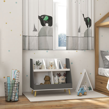 2-Tier kids toy storage organizer